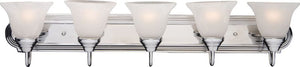 Essentials - 801x 36' 5 Light Bath Vanity Light in Polished Chrome