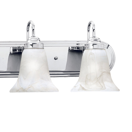 Homestead 48" 6 Light Vanity Light in Chrome