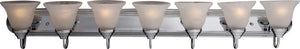 Essentials - 801x 48' 7 Light Bath Vanity Light in Polished Chrome