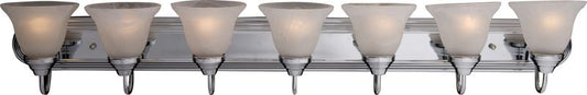 Essentials - 801x 48" 7 Light Bath Vanity Light in Polished Chrome