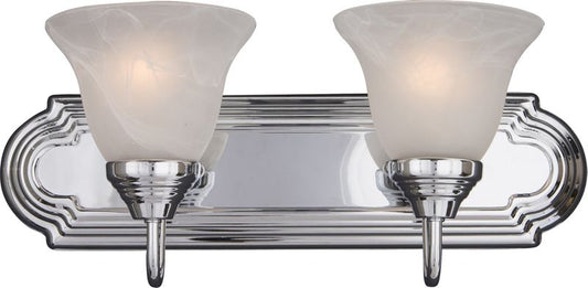 Essentials - 801x 18" 2 Light Vanity Wall Sconce in Polished Chrome