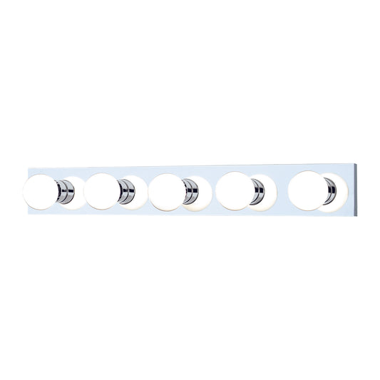 Vanity Strips 30" 5 Light Vanity Light in Chrome
