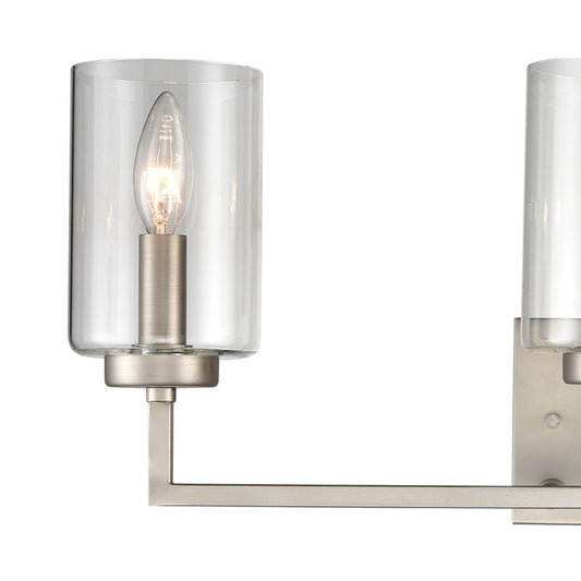 West End 23" 3 Light Vanity Light in Brushed Nickel