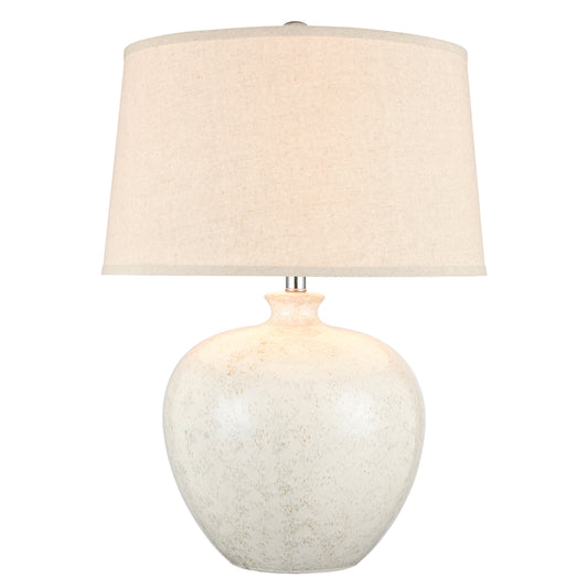 Zoe 28" Table Lamp in White
