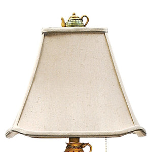 Tea Service 35' Table Lamp in Multicolor