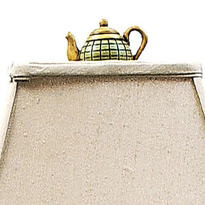 Tea Service 35' Table Lamp in Multicolor