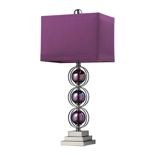 Alva 27" Table Lamp in Black Nickel