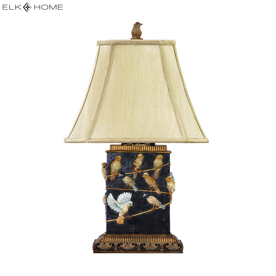 Birdsona Branch 20' Table Lamp in Black