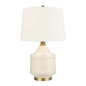 Buckley 27' Table Lamp in White
