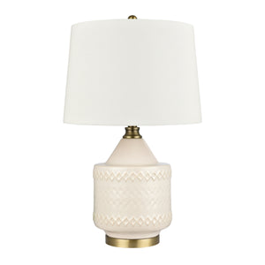 Buckley 27' Table Lamp in White