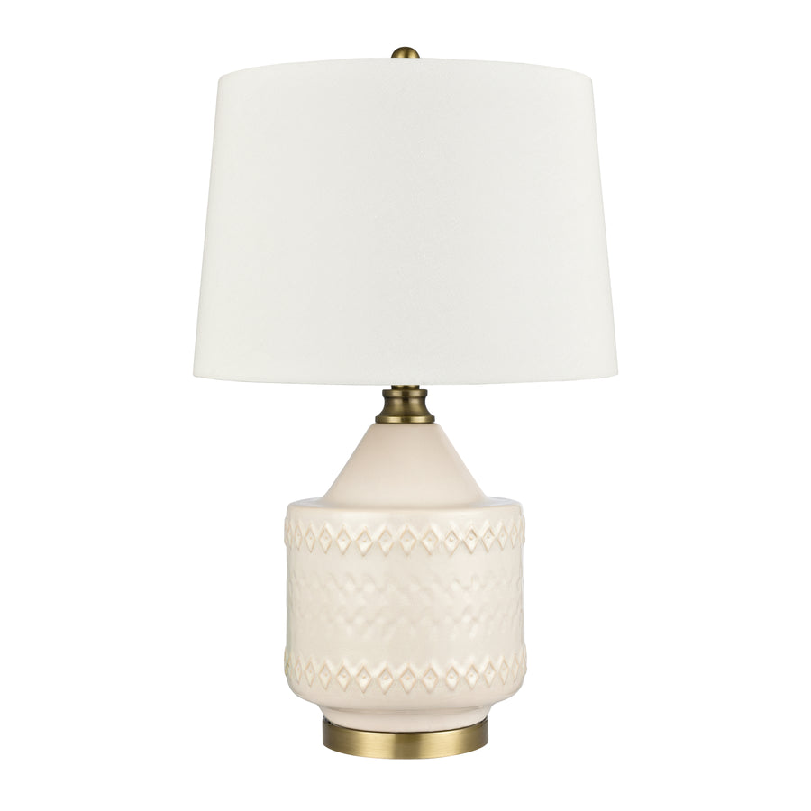 Buckley 27' Table Lamp in White