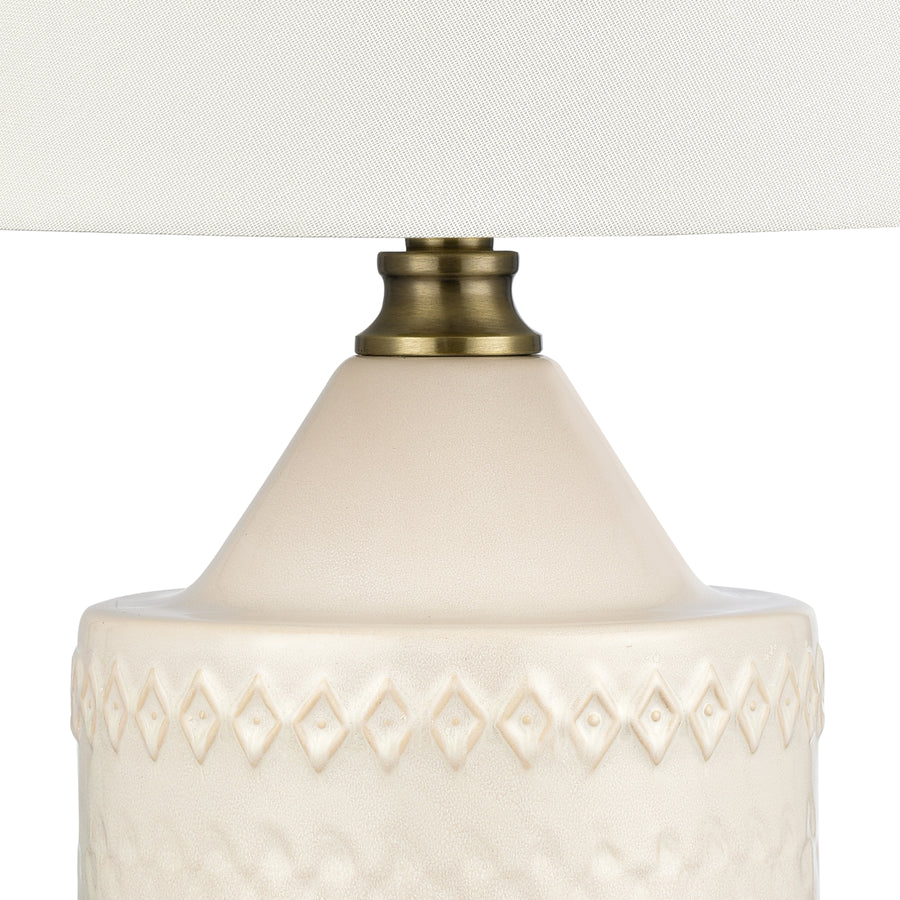 Buckley 27' Table Lamp in White