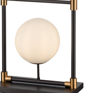 Career Ladder 59' Floor Lamp in Matte Black