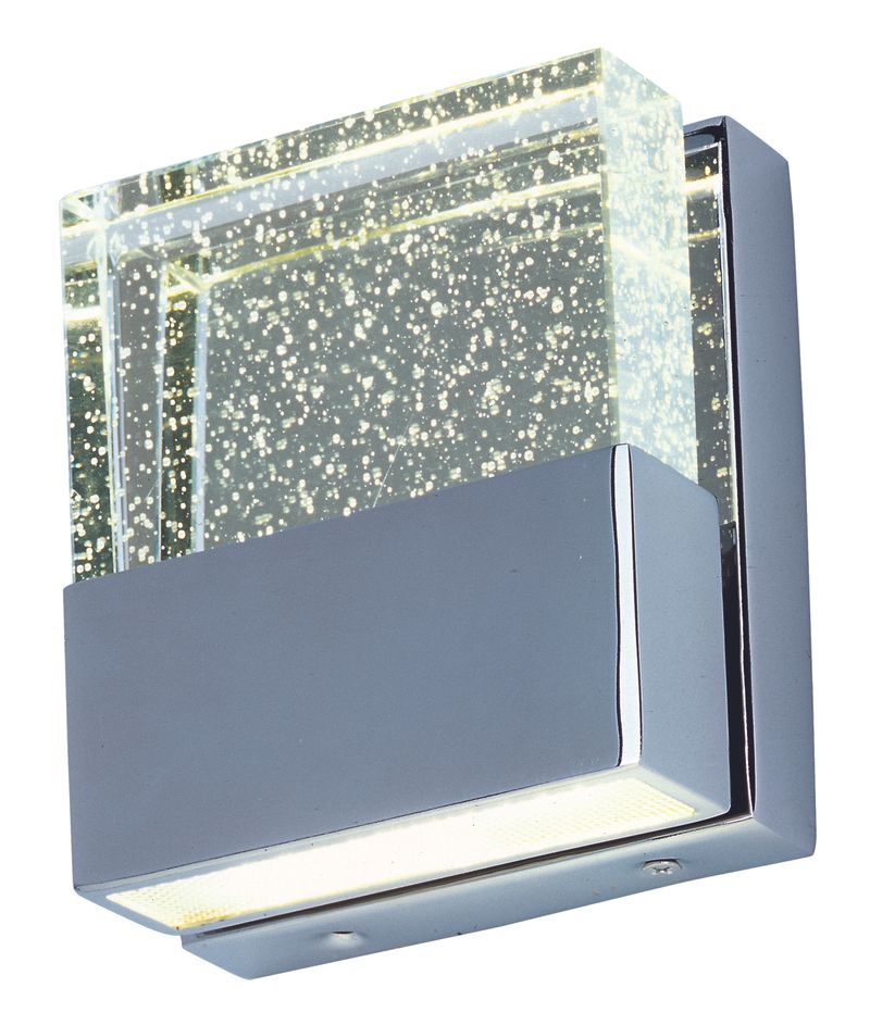 Fizz III 5' 2 Light Bath Vanity Light in Polished Chrome