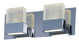 Fizz III 14.5' 4 Light Bath Vanity Light in Polished Chrome