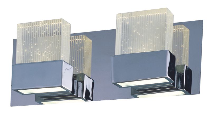 Fizz III 14.5' 4 Light Bath Vanity Light in Polished Chrome