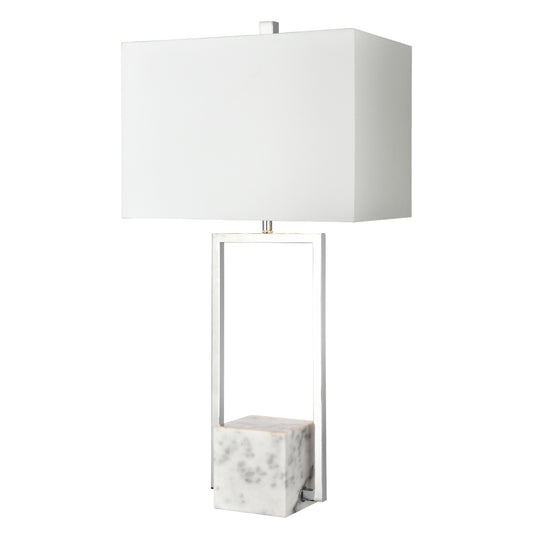 Dunstan Mews 31" Table Lamp in Chrome