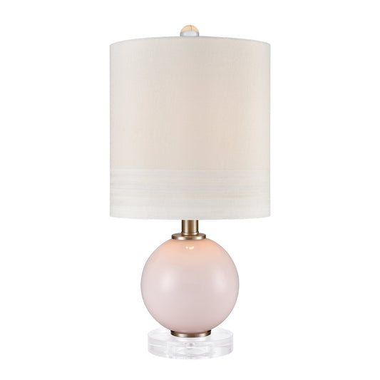 Fay 20" Table Lamp in Pink