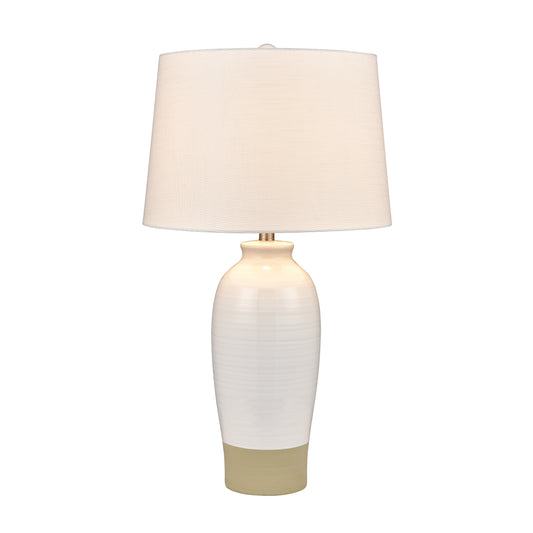 Peli 29" Table Lamp in White