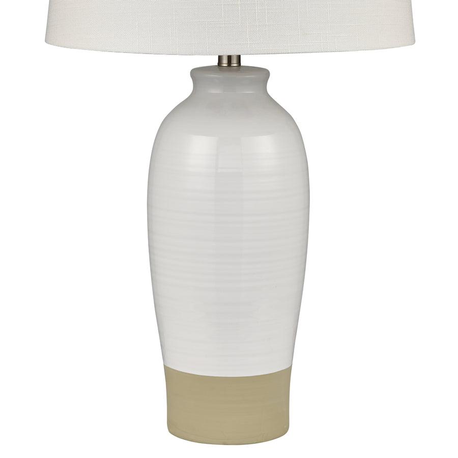 Peli 29' Table Lamp in White