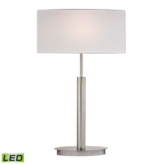 Port Elizabeth 24" LED Table Lamp in Satin Nickel