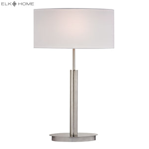 Port Elizabeth 24' Table Lamp in Satin Nickel