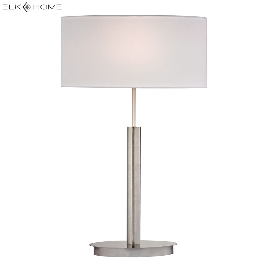 Port Elizabeth 24' Table Lamp in Satin Nickel