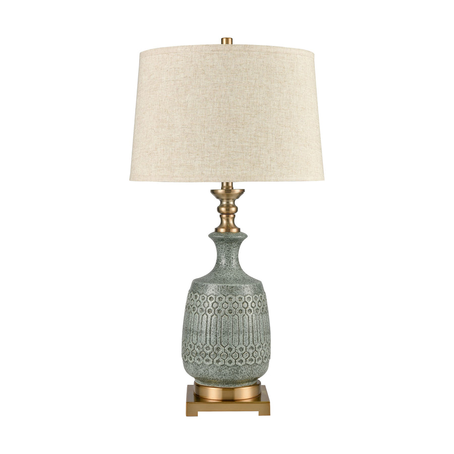 Port Ewen 33' Table Lamp in Blue