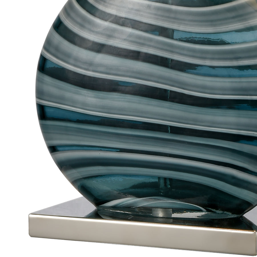 Portview 22' Table Lamp in Teal