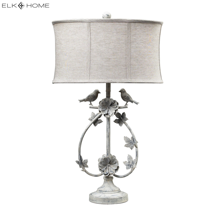 Saint Louis Heights 31' Table Lamp in Antique White
