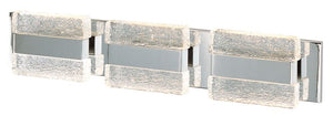 Ice 28' 6 Light Bath Vanity Light in Polished Chrome