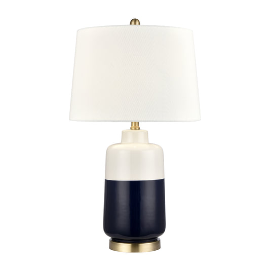 Shotton 27" Table Lamp in Navy