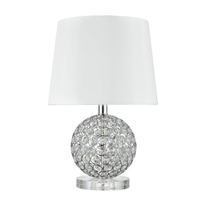 Silvana 18' Table Lamp in Clear