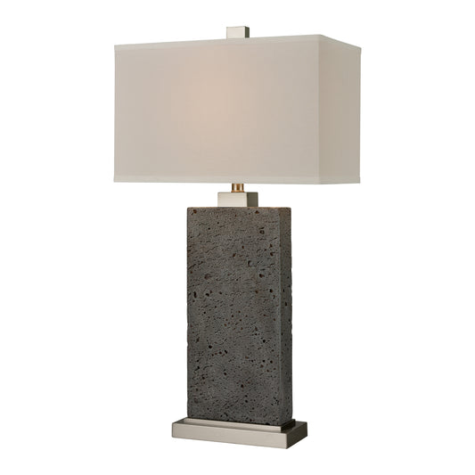 Tenlee 33" Table Lamp in Satin Nickel