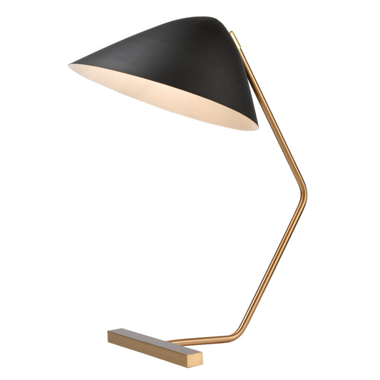 Vance 21.5" Table Lamp in Black