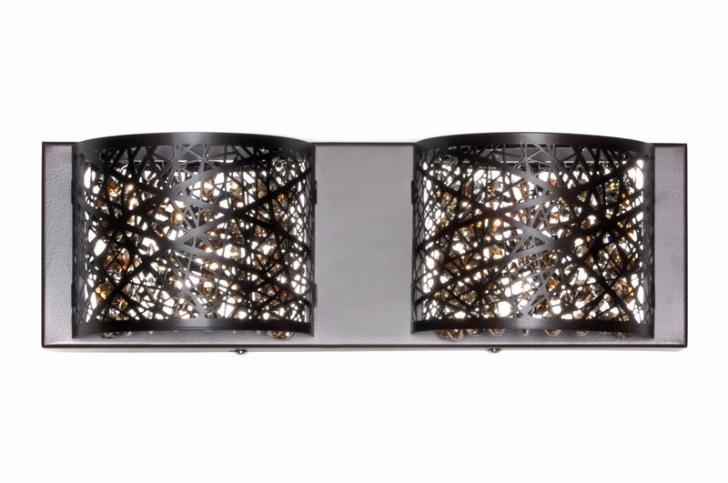 Inca 15.75' 2 Light Vanity Lighting in Bronze