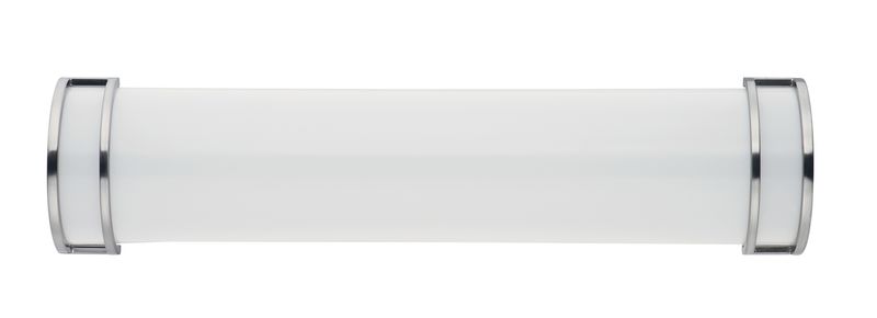 Linear 25' Single Light Vanity Light in Satin Nickel