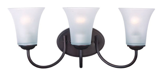 Logan 19" 3 Light Vanity Wall Sconce in Oil Rubbed Bronze