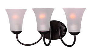 Logan 19' 3 Light Wall Sconce in Oil Rubbed Bronze