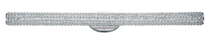 Meteor 47' Single Light Vanity Lighting in Polished Chrome