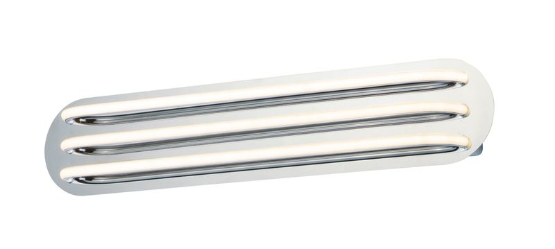 Neon 29.5' 3 Light Bath Vanity Light in Polished Chrome