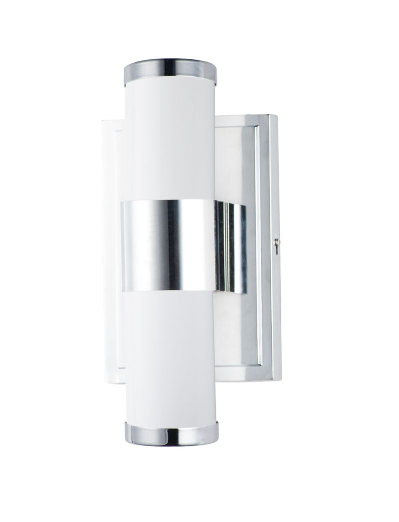 Optic 14' Single Light Vanity Wall Sconce in Polished Chrome