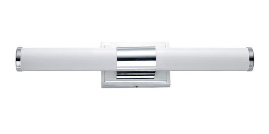 Optic 24" Single Light Vanity Wall Sconce in Polished Chrome
