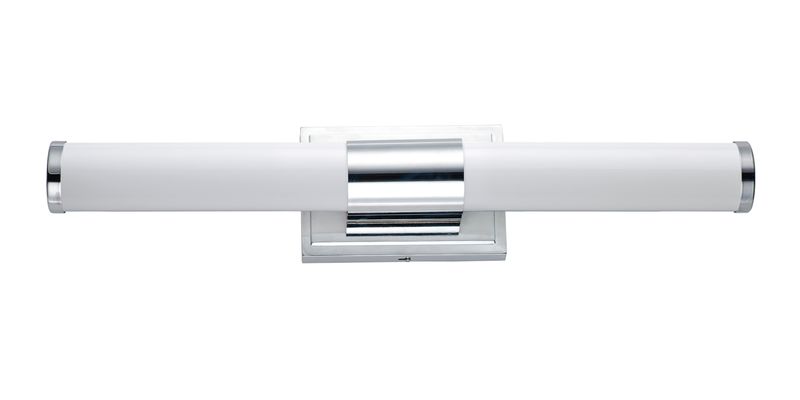 Optic 24' Single Light Vanity Wall Sconce in Polished Chrome