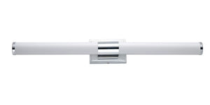 Optic 36' Single Light Vanity Wall Sconce in Polished Chrome