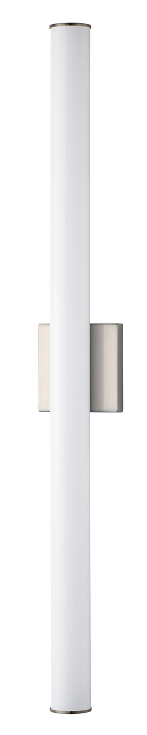 Rail 36' Single Light Wall Sconce in Satin Nickel