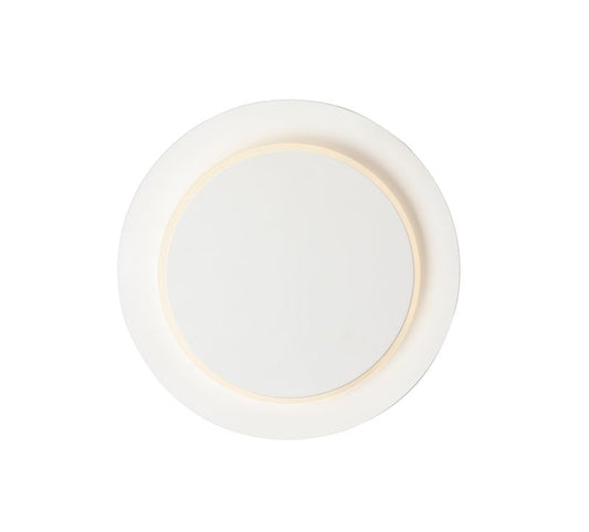 Revolver 10" Single Light Bath Vanity Light in Matte White
