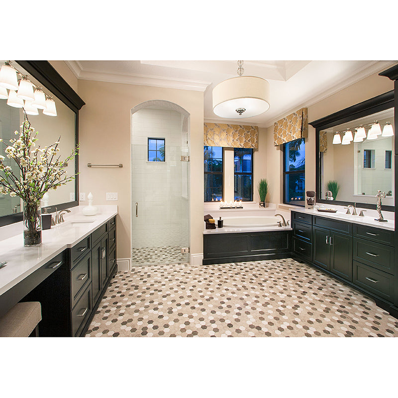 Rondo 36.25' 4 Light Vanity Lighting in Polished Nickel