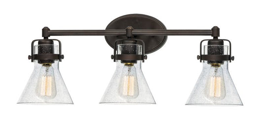 Seafarer 24.25" 3 Light Bath Vanity Light in Oil Rubbed Bronze