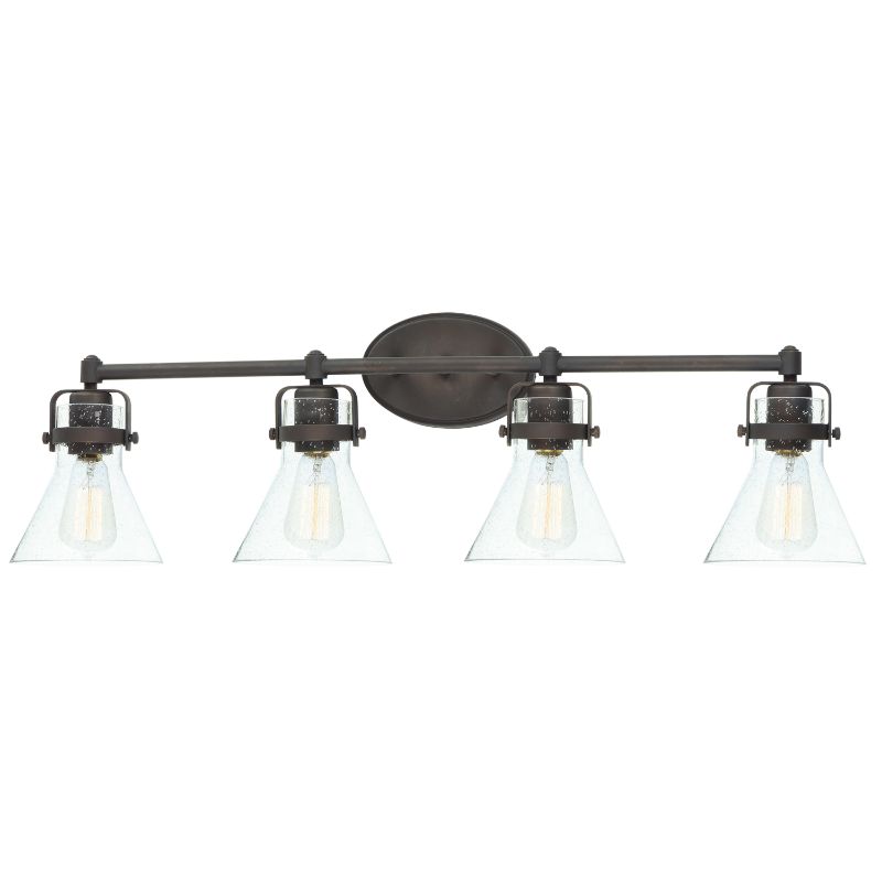 Seafarer 33' 4 Light Bath Vanity Light in Oil Rubbed Bronze